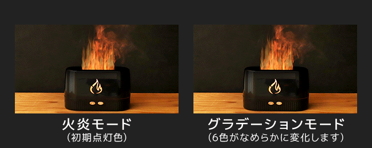 アロマディフューザー 加湿器 超音波 超音波式 フレイム 焚火 炎 アロマ 軽量 コンパクト インテリア 小型 静音 ミスト usb 香り 癒し 芳香剤 卓上 ライト おしゃれ かわいい オシャレ シンプル 寝室 眠り