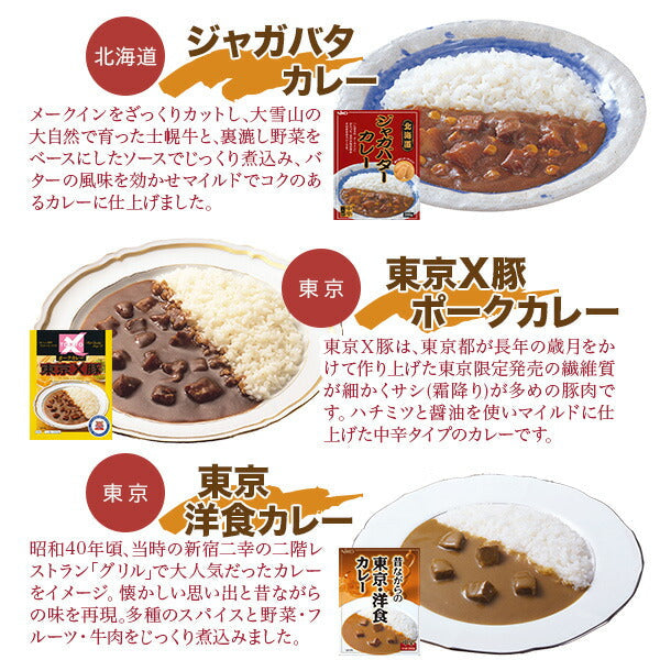 ご当地カレー 詰め合わせ 8種セット