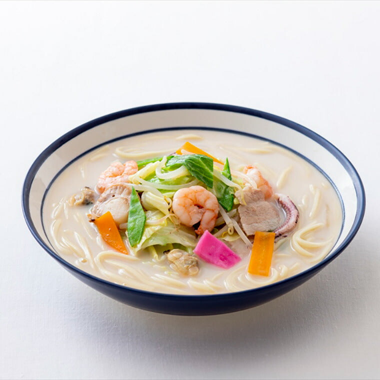あごだしで長崎ちゃんぽん 麺、スープセット【送料込み】【ネコポス発送】