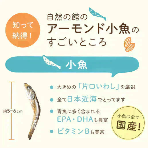 【たっぷり320g】 アーモンド小魚 小魚アーモンド 送料無料