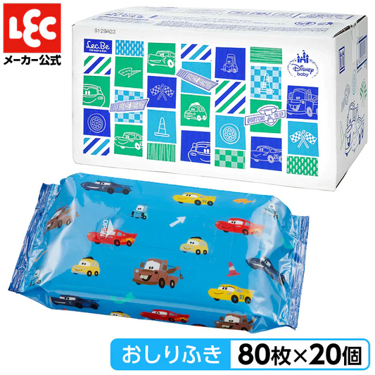 水99% おしりふき ふんわり ディズニー ベビー カーズ  【1600枚】 80枚x20個 おしり拭き