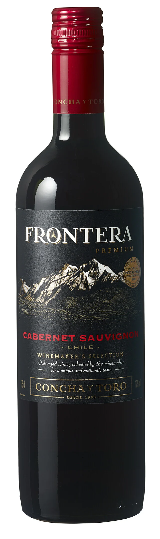 【送料無料】【チリワイン】コンチャ・イ・トロ フロンテラプレミアム カベルネ・ソーヴィニヨン 750ml×12本/1ケース【北海道・沖縄県・東北・四国・九州地方は必ず送料が掛かります】