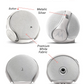 ホワイト　Motorola Sphere+ モトローラ スフィアプラス ステレオBluetooth®ヘッドフォン＆スピーカーシステム【エコ得】