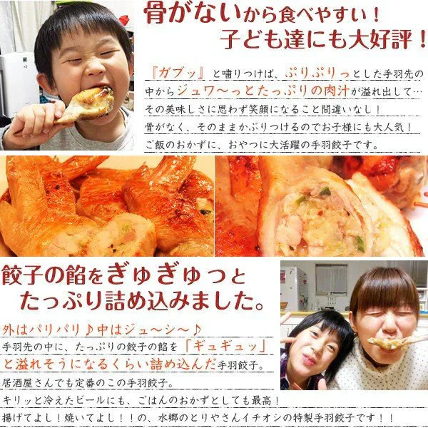 8秒に1本売れてる！手羽先餃子40本セット