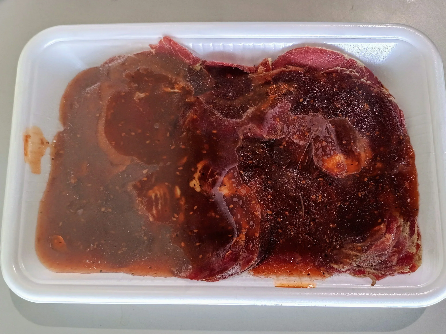 タレ漬け牛ロース3kg（国内製造）
