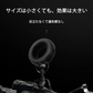 リング型 黒 眼鏡ストッパー 1ペア メガネズレ防止 丸い 眼鏡ストッパー シリコン メガネズレおち防止 落下防止 すべり止め 柔らかい 痛くない ポイント消耗