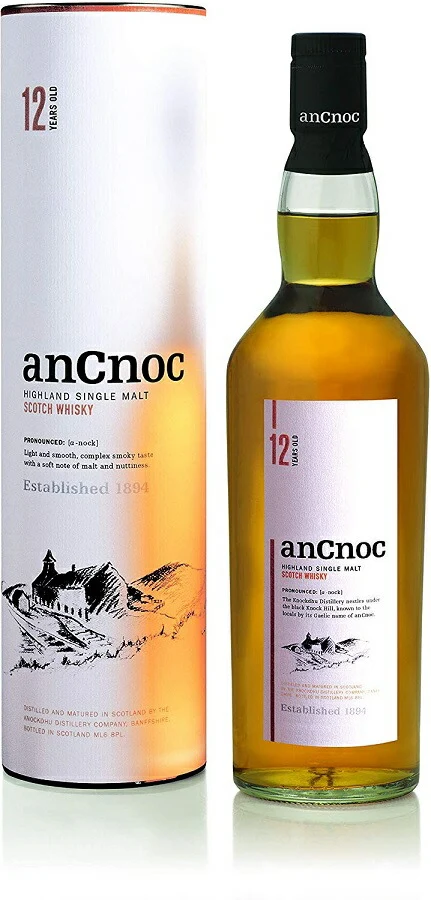 【送料無料】【並行輸入品】シングルモルト ウィスキー アンノック 12年 40度 700ml 1本【北海道・東北・四国・九州・沖縄県は必ず送料がかかります】