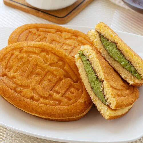 【終売】岡山 創業明治四年 「福井堂」 ワッフル 抹茶10個セット