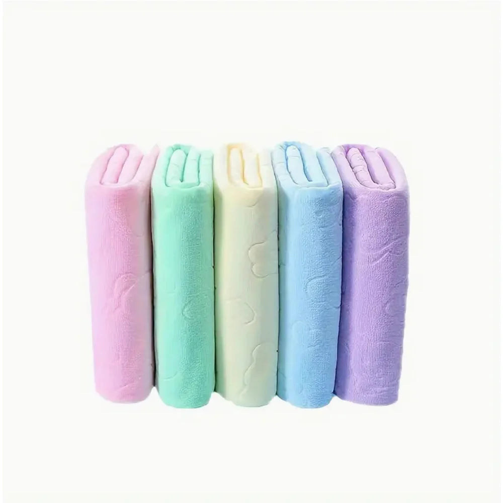 10枚5色組 フェイスタオル 75cm×35cm マイクロファイバー 10枚セット(5色×2枚) まとめ買い 大特価 業務用タオル セット ビッグバスタオル エステ サロン タオル 大判タオル 速乾 タオル 大きい タオル セット タオル 業務用 瞬間 吸水 タオル