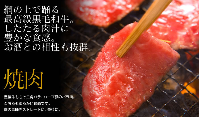 「豊後牛三角バラ焼肉用 500g」【送料込み】