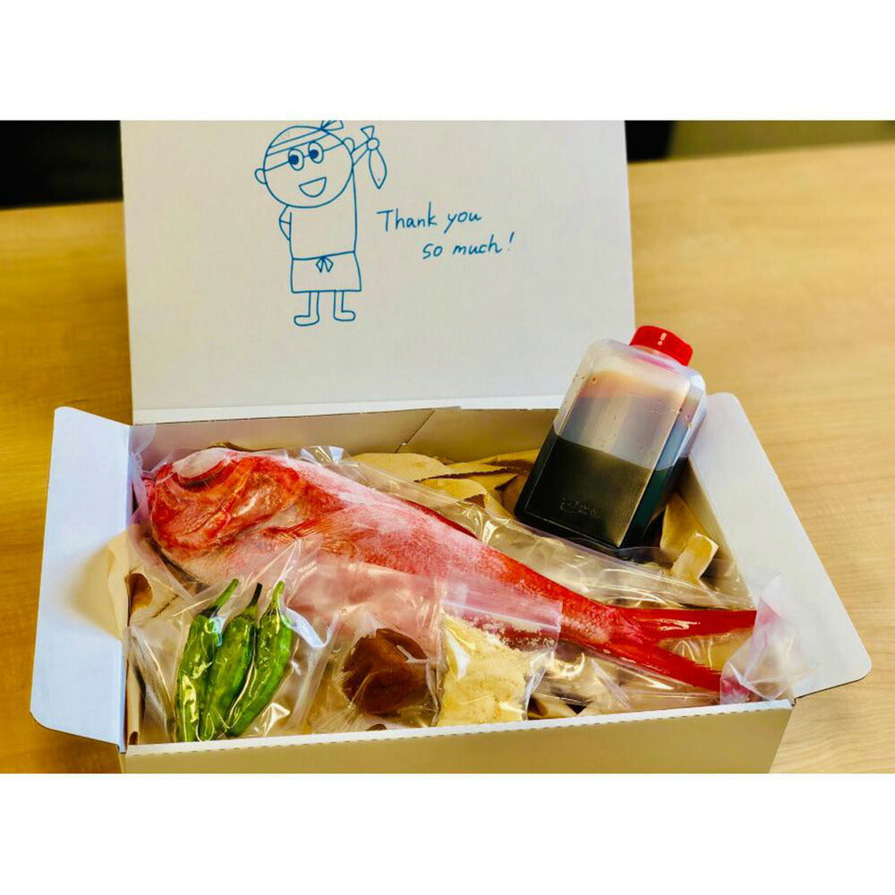伊豆の金目鯛で作るアクアパッツァミールキット【送料込み】【お届け不可地域：北海道・沖縄・離島】