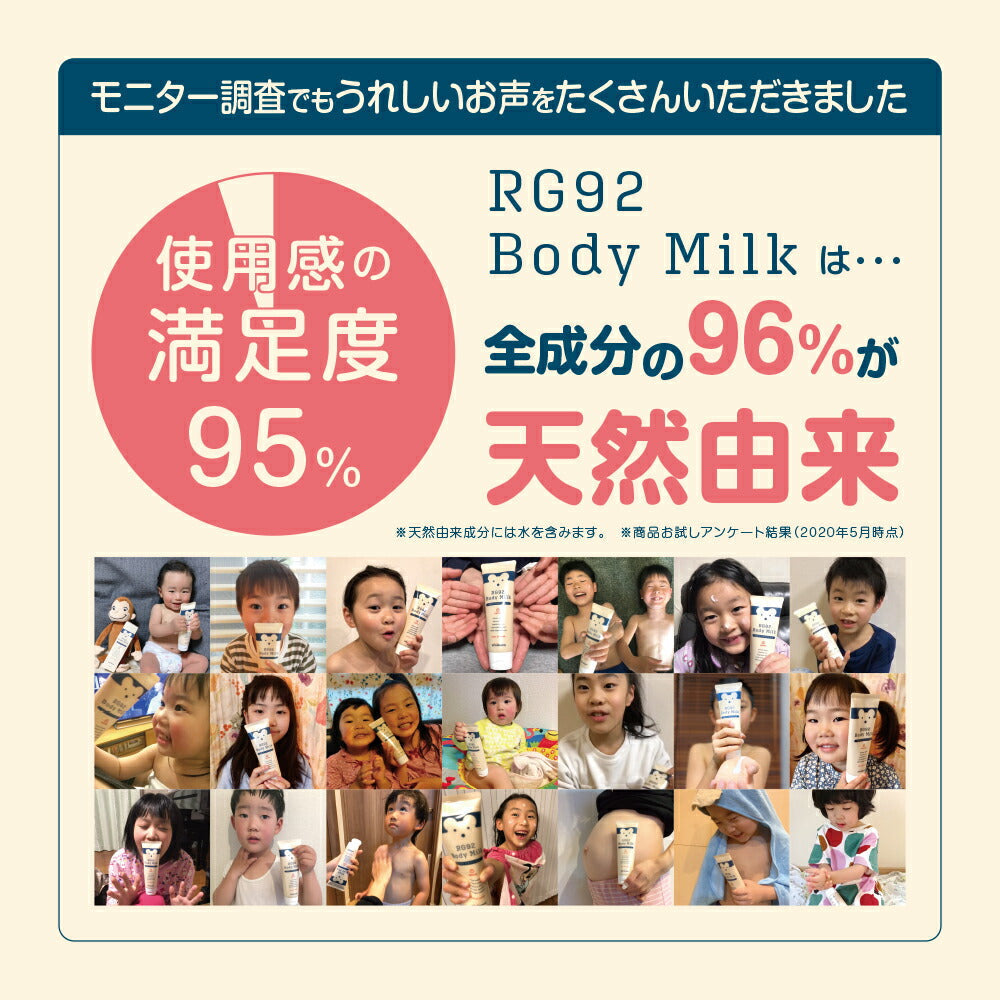 【3人シェア買いでお得】【温泉ケア ベビーミルク】3本 赤ちゃんとママのお肌の為に作られた【minikuma】