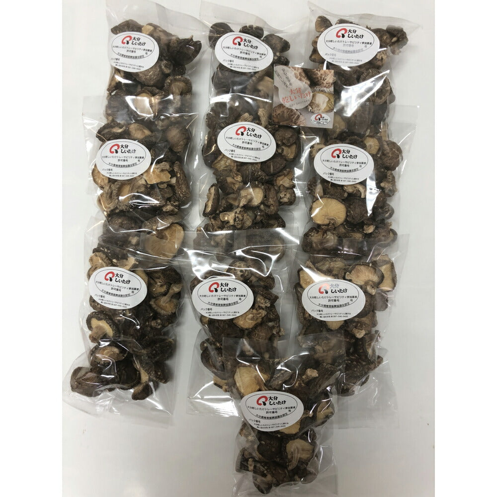 大分県産 お徳用 訳あり 椎茸 50ｇ×10袋【お届け不可地域：北海道・沖縄・離島】
