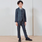入学式 男の子 スーツ フォーマル 子供服 120cm 入学式  スーツ ピンストライプスーツ(上下組)(GY) ジェネレーター(900302) 子供服 男 入学式 子供服 男 男の子 フォーマル