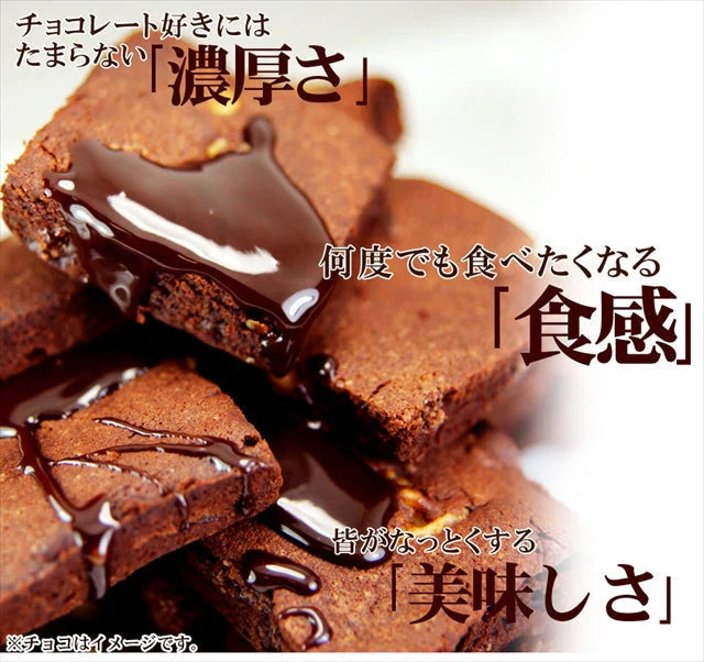 【訳あり お菓子】高級チョコブラウニーどっさり1kg/スイーツ/おかし/洋菓子/常温便/【エコ得】