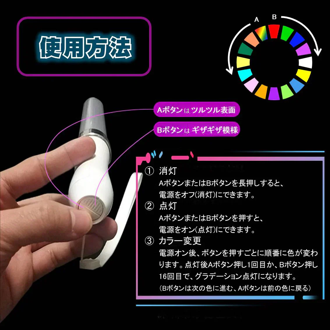 ペンライト 2本セット 15色 LED 電池式 軽量 ストラップ付き 明るい 高輝度 発光 ペンラ ケミカルライト コンサート ライブ フェス パーティー ファンミ 推し活