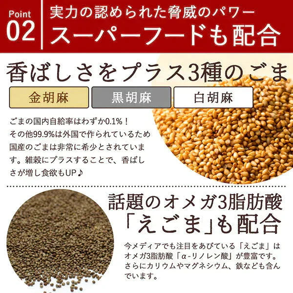 雑穀 雑穀米 国産 明日への輝き39穀米ブレンド 2.4kg(400g×6袋) ファミリーサイズ 無添加 無着色 送料無料