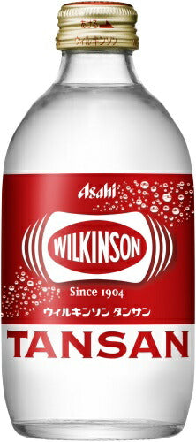 アサヒ ウィルキンソン タンサン 300ml 瓶 24本入 送料無料 強炭酸 プレーン 炭酸水