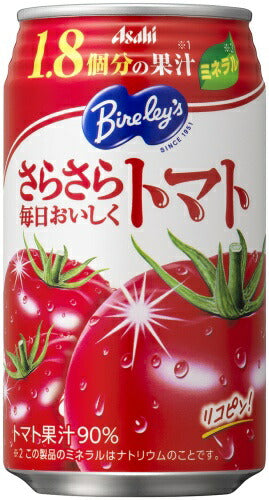 アサヒ バヤリース さらさら毎日おいしくトマト 350g 缶 48本 (24本入×2 まとめ買い) 〔トマトジュース〕