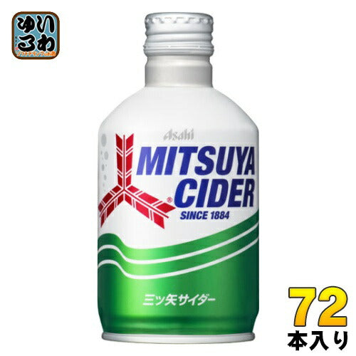 アサヒ 三ツ矢サイダー 300ml ボトル缶 72本 (24本入×3 まとめ買い)