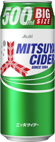 アサヒ 三ツ矢サイダー 500ml 缶 24本入 炭酸飲料
