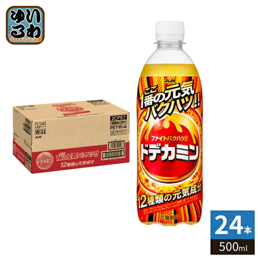 アサヒ ドデカミン 500ml ペットボトル 24本入 炭酸飲料 強炭酸 熱中症対策 自販機投入可能