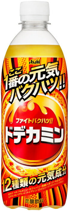 アサヒ ドデカミン 500ml ペットボトル 24本入 炭酸飲料 強炭酸 熱中症対策 自販機投入可能