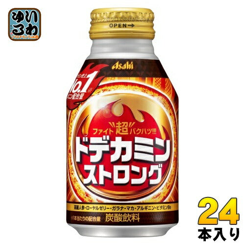 アサヒ ドデカミン ストロング 300ml ボトル缶 24本入 炭酸飲料 アルギニン 〔炭酸飲料〕