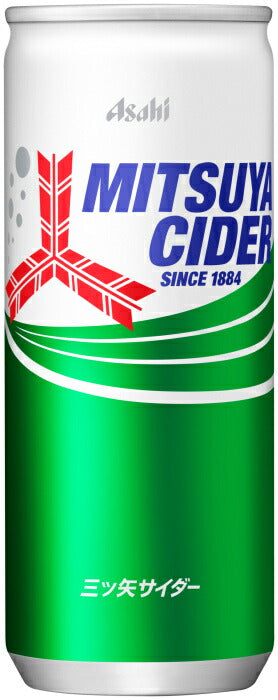 アサヒ 三ツ矢サイダー 250ml 缶 80本 (20本入×4 まとめ買い) 炭酸飲料