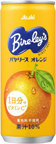 アサヒ バヤリース オレンジ 245g 缶 30本入 果汁飲料 オレンジジュース