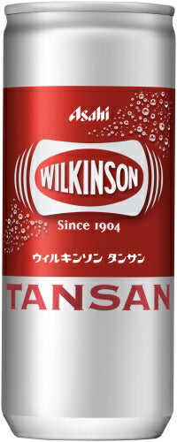 ウィルキンソン タンサン 250ml 缶 60本 (20本入×3 まとめ買い) アサヒ 炭酸水 炭酸飲料 強炭酸 プレーン