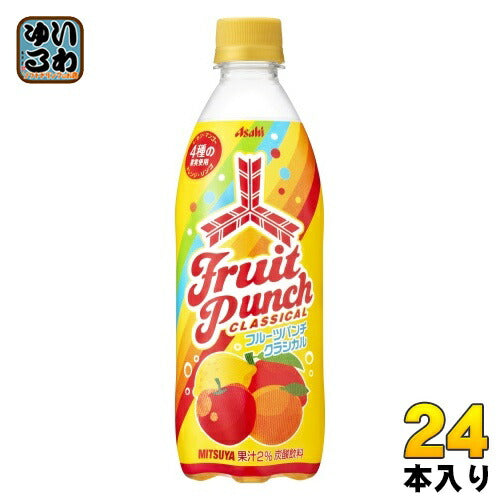 アサヒ 三ツ矢 フルーツパンチクラシカル 500ml ペットボトル 24本入