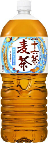 アサヒ 十六茶 麦茶 2L ペットボトル 6本入 お茶 むぎ茶 ブレンド茶 ノンカフェイン カフェインゼロ
