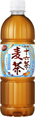アサヒ 十六茶 麦茶 660ml ペットボトル 24本入 お茶 むぎ茶 ブレンド茶 ノンカフェイン カフェインゼロ