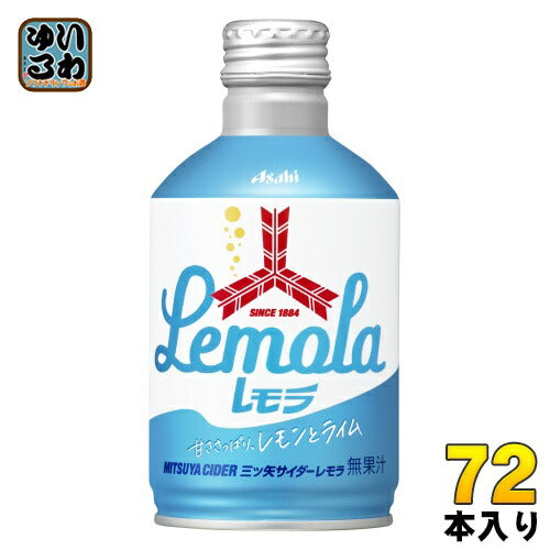 アサヒ 三ツ矢サイダー レモラ 300ml ボトル缶 72本 (24本入×3 まとめ買い)