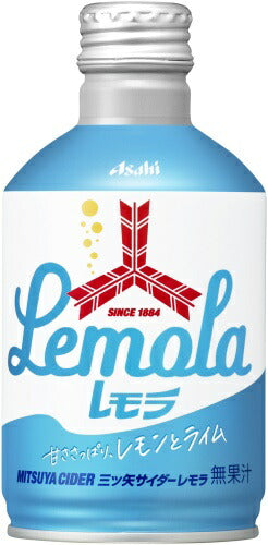 アサヒ 三ツ矢サイダー レモラ 300ml ボトル缶 72本 (24本入×3 まとめ買い)