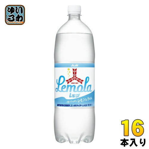 アサヒ 三ツ矢サイダー レモラ 1.5L ペットボトル 16本 (8本入×2 まとめ買い)