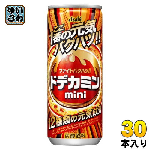 アサヒ ドデカミンmini 250ml 缶 30本入 熱中症対策 炭酸飲料 ドデカミンミニ