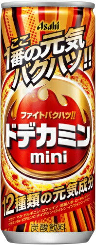アサヒ ドデカミンmini 250ml 缶 60本 (30本入×2 まとめ買い) 熱中症対策 炭酸飲料 ドデカミンミニ