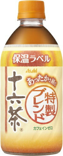 アサヒ あったかさ続く十六茶 490ml ペットボトル 24本入