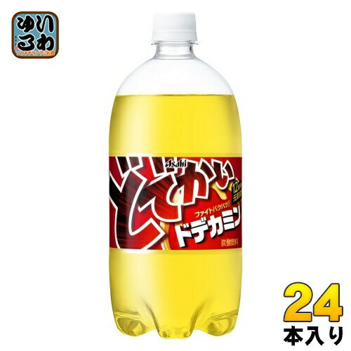 アサヒ どでかいドデカミン 1L ペットボトル 24本 (12本入×2 まとめ買い) 炭酸 エナジードリンク 熱中症対策