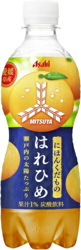 アサヒ 三ツ矢 にほんくだもの 愛媛県産はれひめ 460ml ペットボトル 24本入