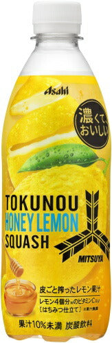 アサヒ 三ツ矢 特濃ハニーレモンスカッシュ 500ml ペットボトル 24本入