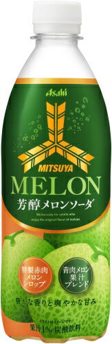 アサヒ 三ツ矢 芳醇メロンソーダ 500ml ペットボトル 24本入