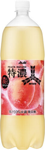 アサヒ 三ツ矢 特濃 ピーチスカッシュ 1.5L ペットボトル 16本 (8本入×2 まとめ買い) 炭酸飲料 炭酸 ピーチ 果実飲料