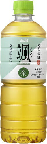 アサヒ 颯 600ml ペットボトル 48本 (24本入×2 まとめ買い) 緑茶 お茶 そう 微発酵茶葉