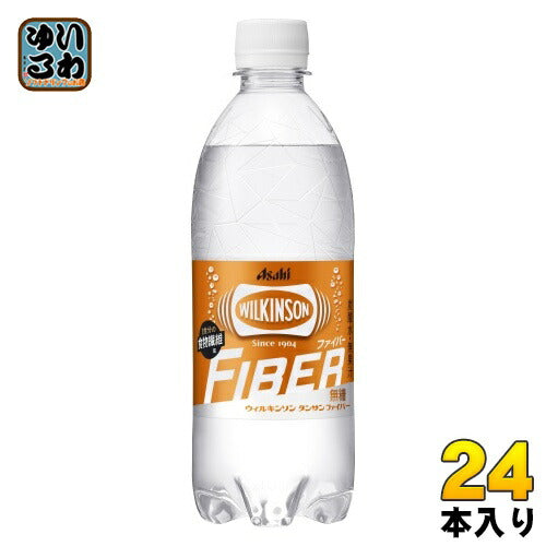 アサヒ ウィルキンソン タンサン ファイバー 490ml ペットボトル 24本入 炭酸水 炭酸飲料 無糖 食物繊維 強炭酸