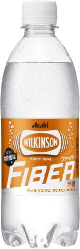 アサヒ ウィルキンソン タンサン ファイバー 490ml ペットボトル 24本入 炭酸水 炭酸飲料 無糖 食物繊維 強炭酸