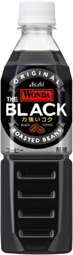 アサヒ ワンダ WONDA THE BLACK ブラック 500ml ペットボトル 48本 (24本入×2 まとめ買い) コーヒー飲料 珈琲 無糖