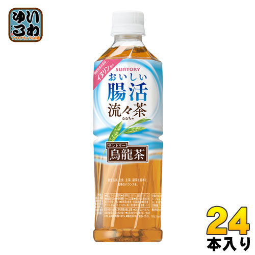 サントリー おいしい腸活 流々茶 500ml ペットボトル 24本入 〔機能性表示食品 お茶〕
